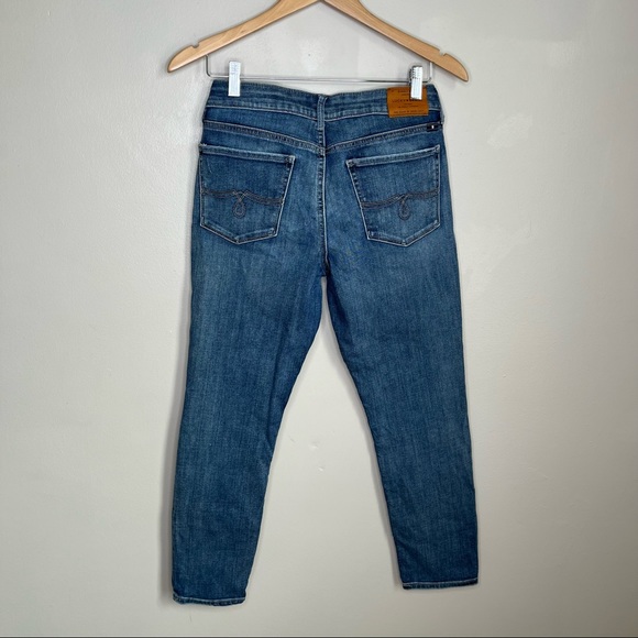 Lucky Brand Lolita Crop Light Denim Wash Skinny Jeans Size 6/28 - Picture 6 of 9